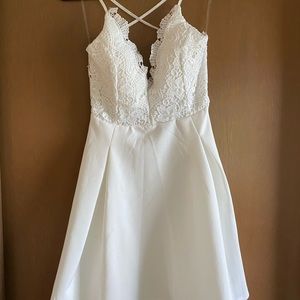 White Lace Dress